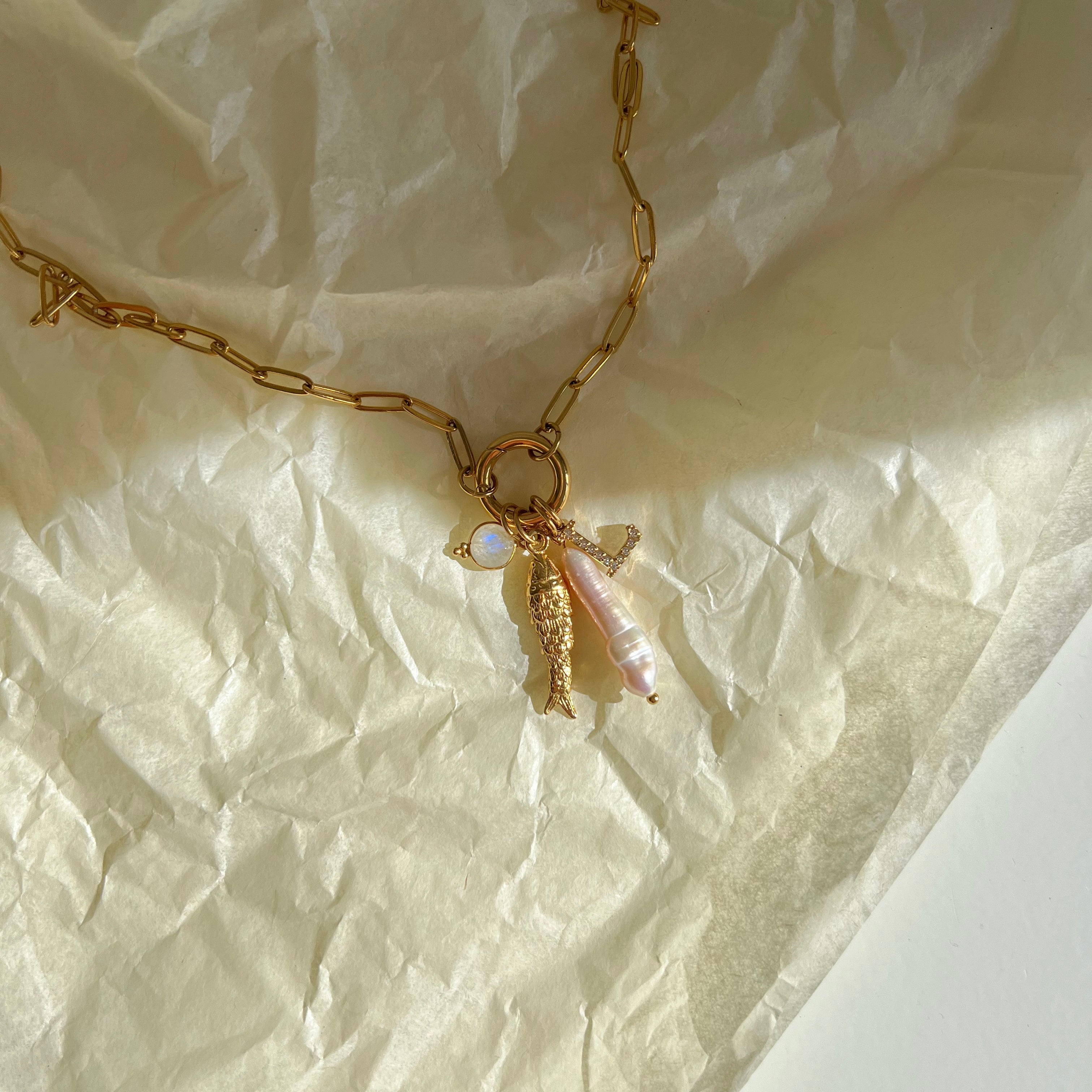 Pillar Pearl Charm
