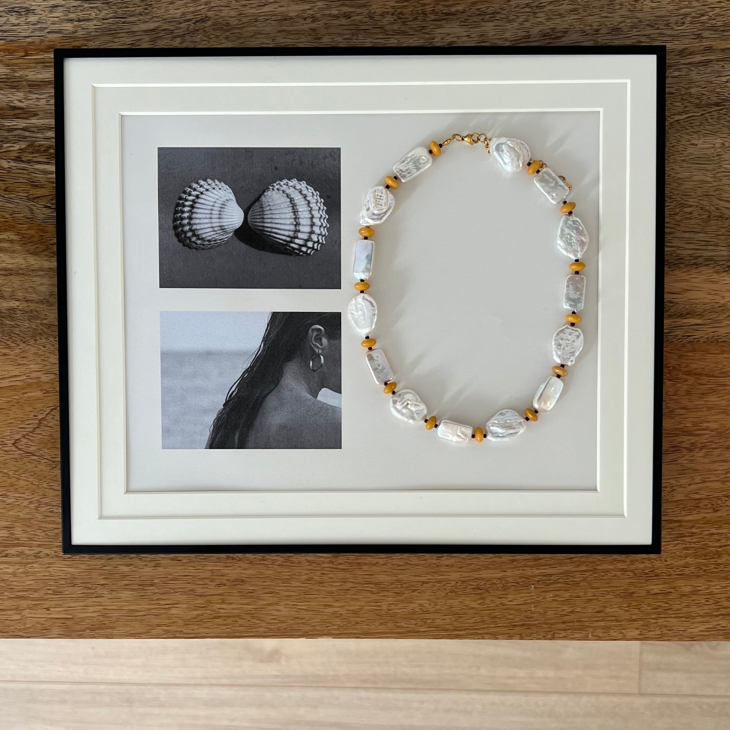 Yellow Pearl Necklace