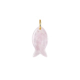 Mini Natural Stone Fish Charm