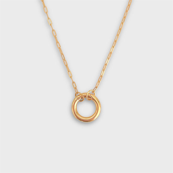 Portia Round Clasp Chain