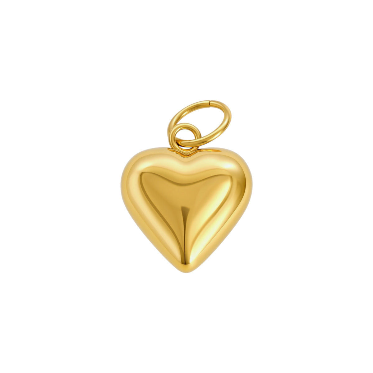Puff Heart Charm