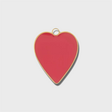 Large Red Heart Charm