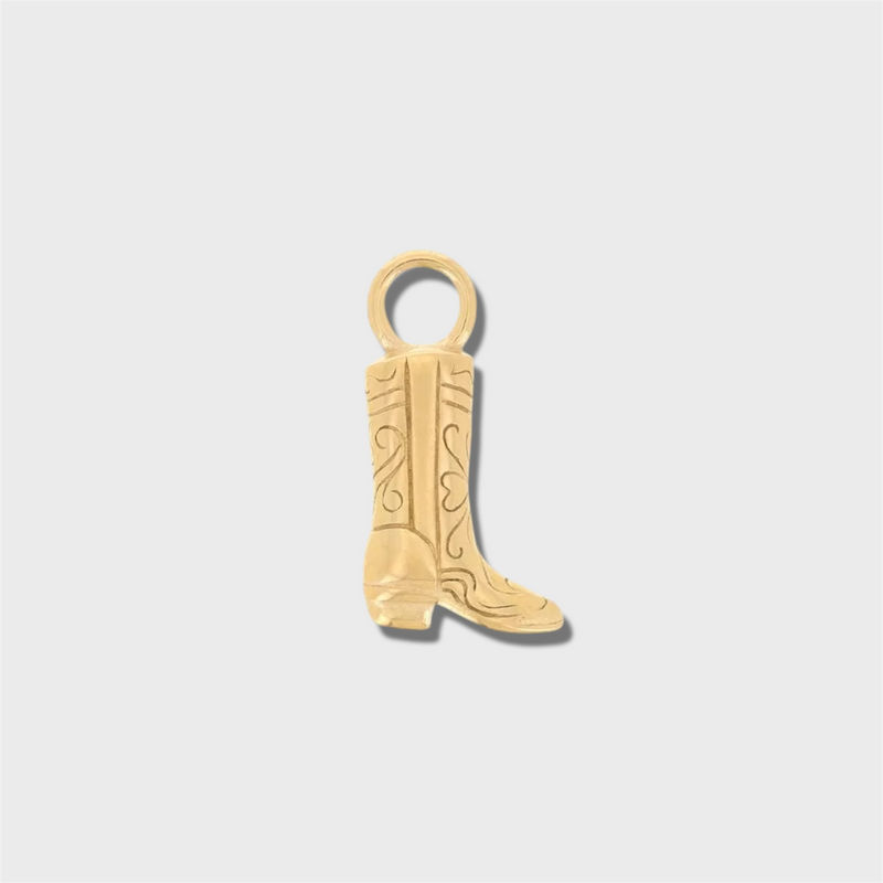 Mini Cowboy Boot Charm