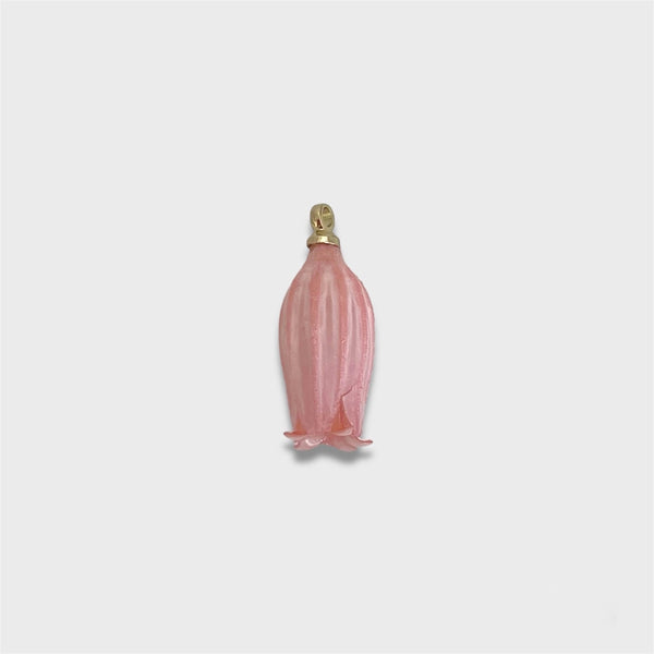 Pink Bell Orchid Charm