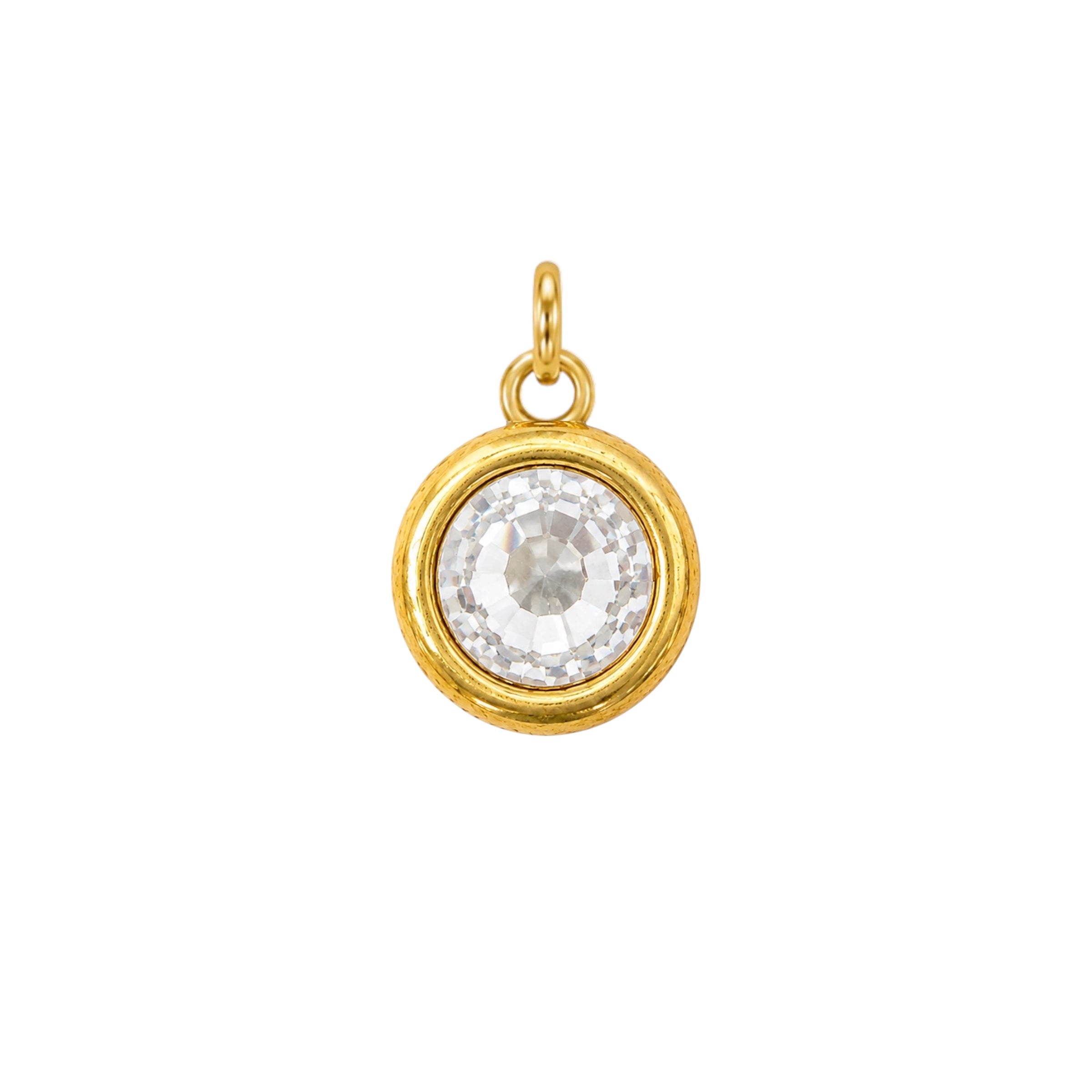 Round Bezel Charm