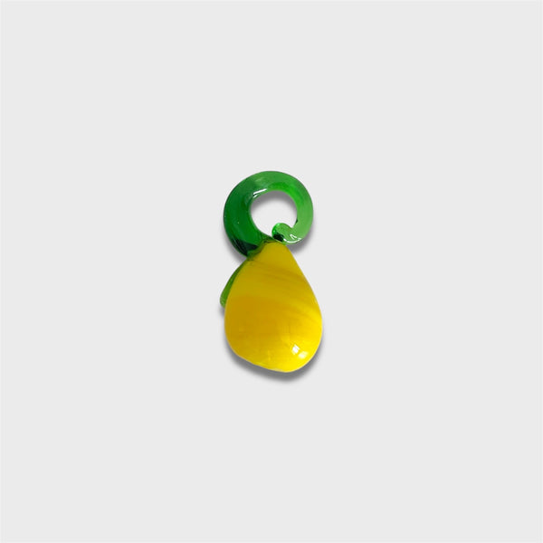 Glass Lemon Charm