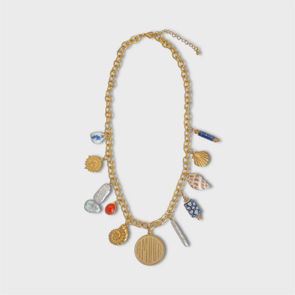 The Amour Multi Charm Necklace