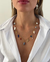 Positano Multi Charm Necklace