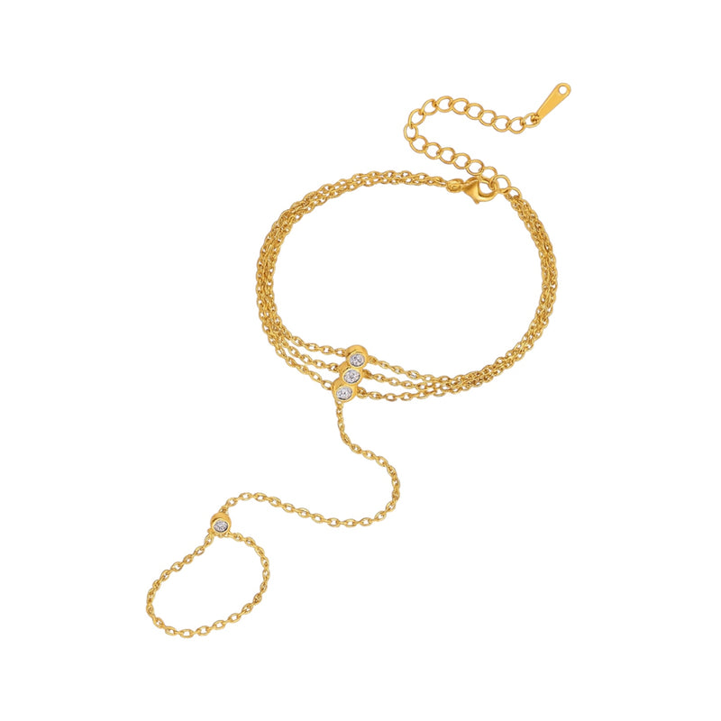 Lowen Gemstone Hand Chain