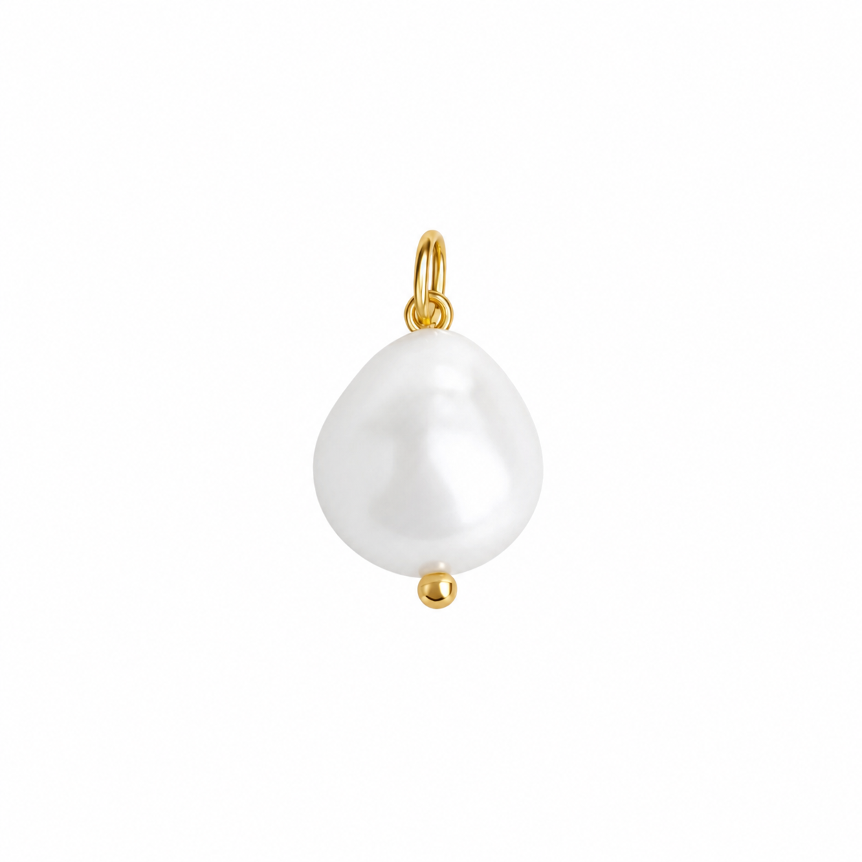 Large Pearl Charm