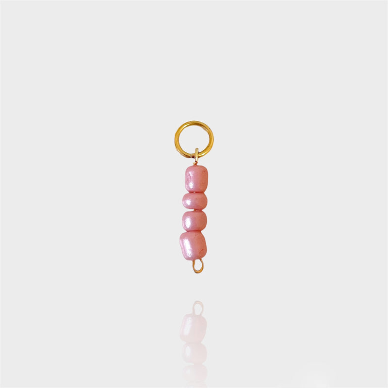 Pink Bead Charm