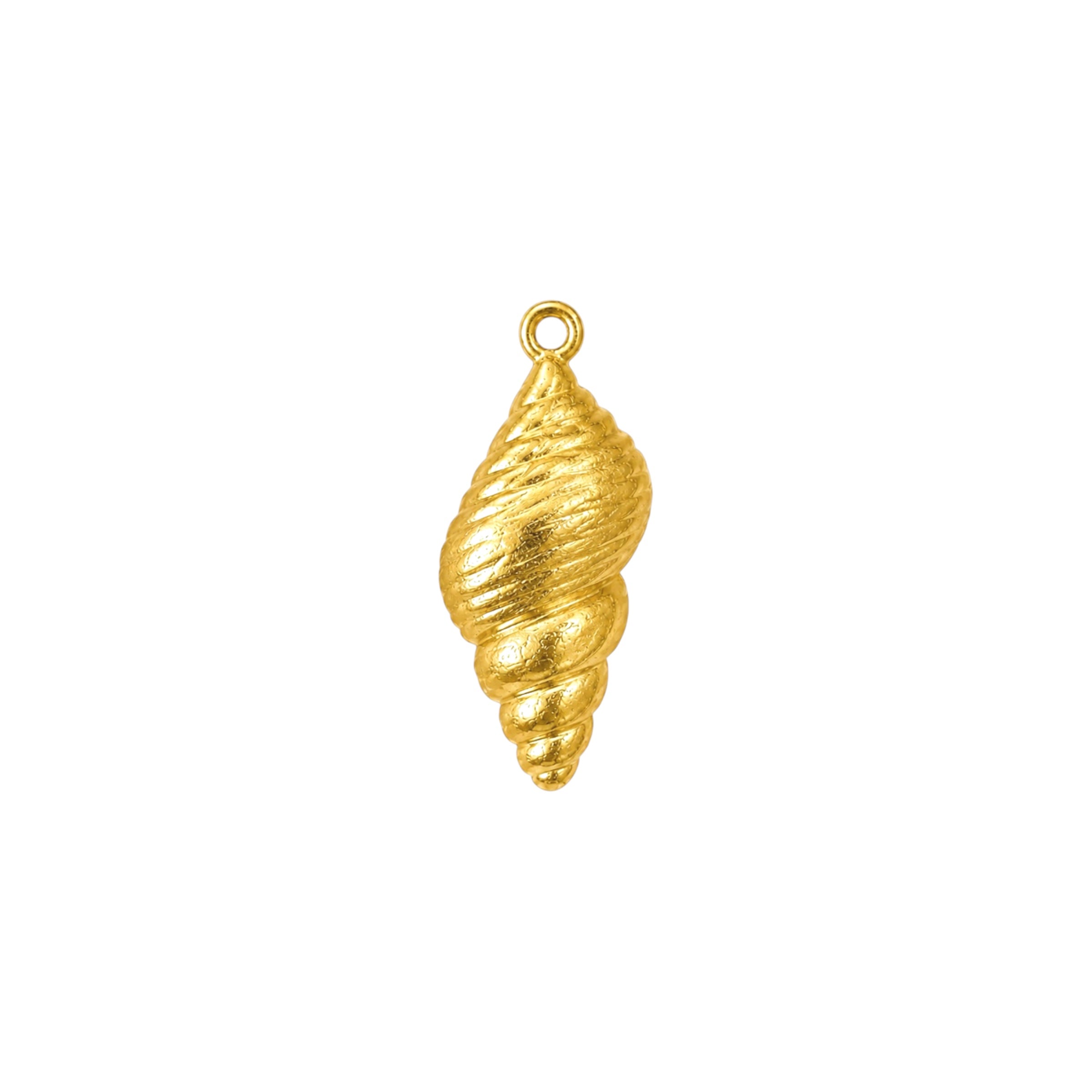Large Conch Shell Charm