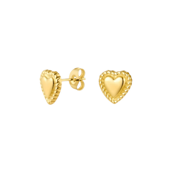 Heart Studs