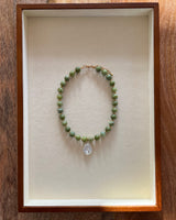 Andie Peridot Beaded Necklace