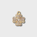 Pave Clover Charm