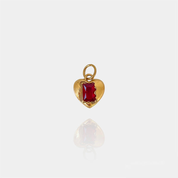 Red Heart Charm