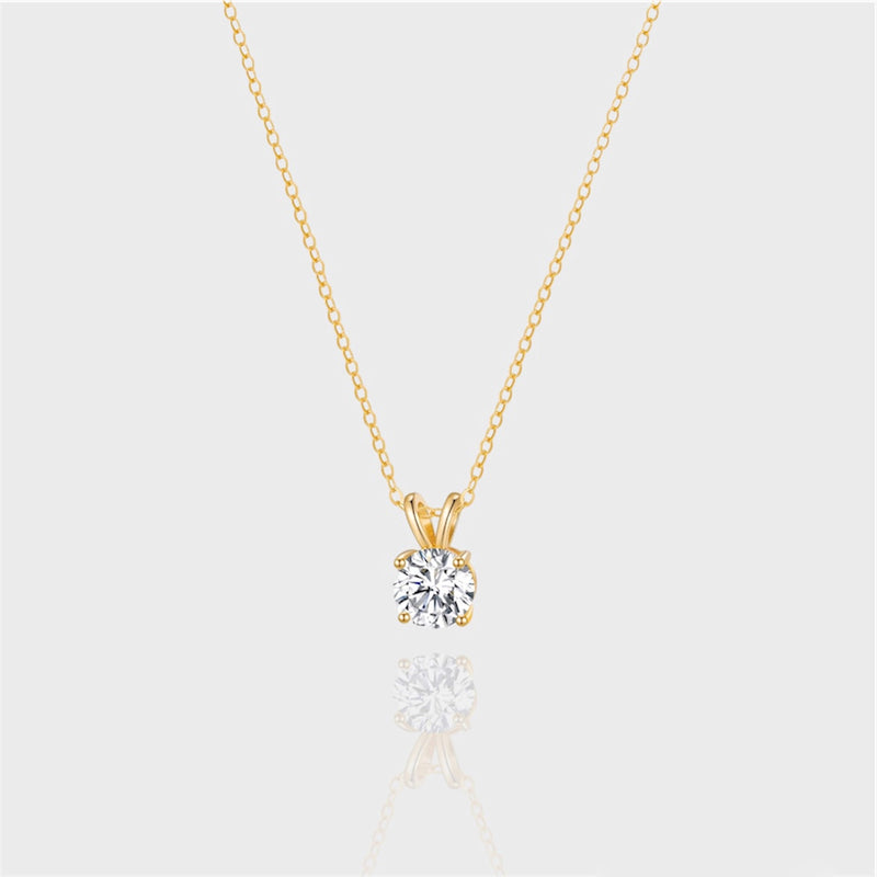 Odelle Solitaire Necklace