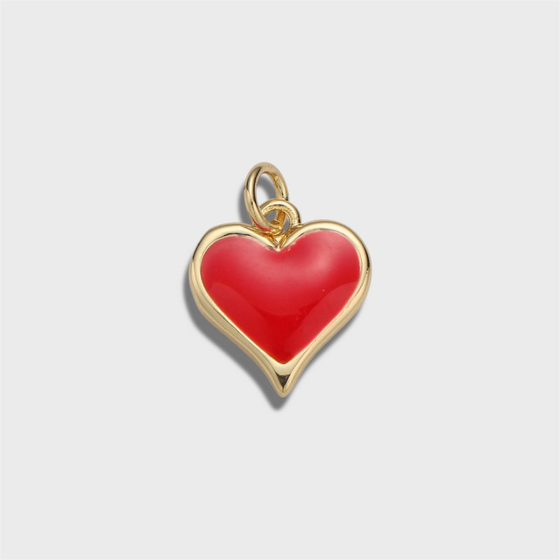 Red Heart Charm