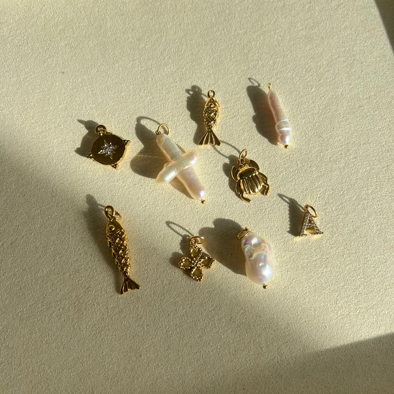 Flameball Pearl Charm