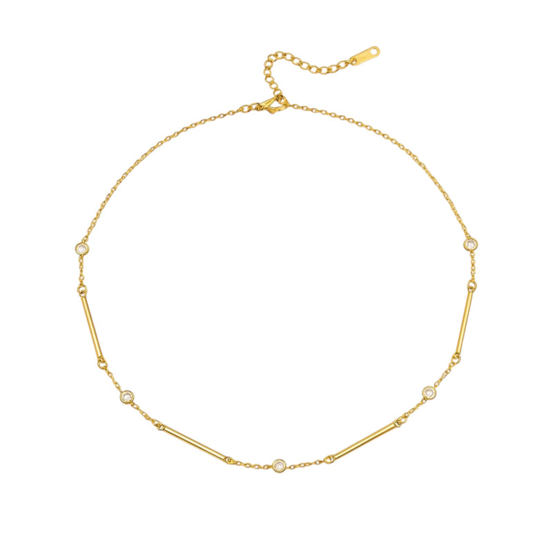 Marielle Gemstone Choker Necklace