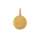 Gold Amour Charm