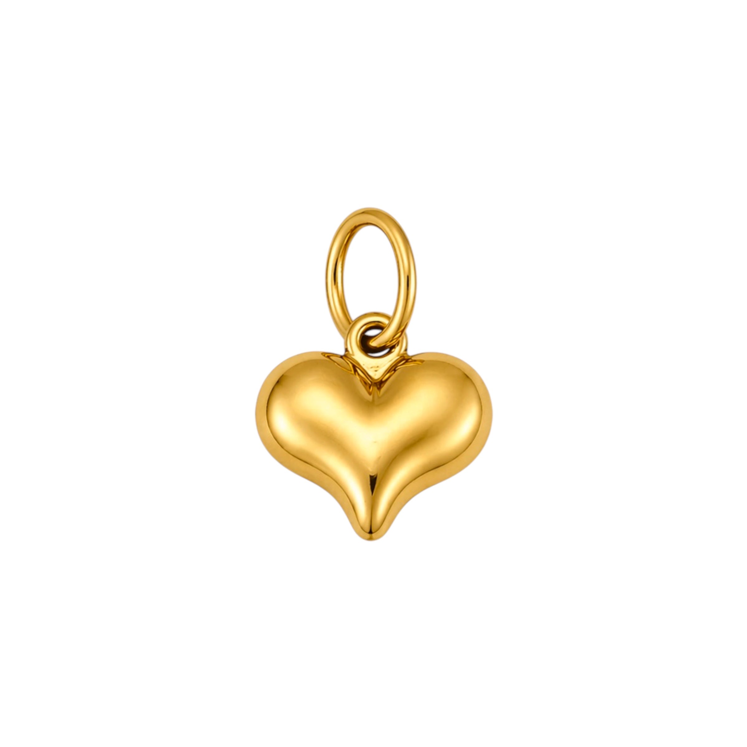 Puff Heart Charm