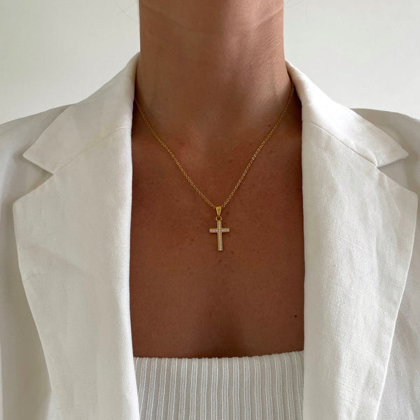 Effie Cross Necklace